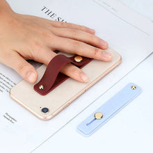 Заредете изображение във визуализатора на галерията – Self-adhesive finger holder with zipper - gray
