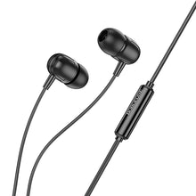 Заредете изображение във визуализатора на галерията – Borofone Earphones BM77 Delicious with microphone Type C black
