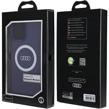 Заредете изображение във визуализатора на галерията – Audi IML Big Logo MagSafe case for iPhone 13 Pro Max - blue
