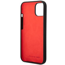 Заредете изображение във визуализатора на галерията – AMG AMHCP14S2SPCK iPhone 14 6.1" black/black hardcase Silicone Carbon Pattern
