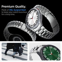 Заредете изображение във визуализатора на галерията – Spigen MODERN FIT BAND Samsung GALAXY Watch 6 CLASSIC (47 MM) SILVER
