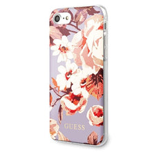 Заредете изображение във визуализатора на галерията – Guess GUHCI8PCUTRFL02 iPhone 7/8/SE 2020 / SE 2022 lilac/lilac N°2 Flower Collection Shiny
