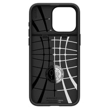 Заредете изображение във визуализатора на галерията – Spigen SLIM ARMOR CS IPHONE 15 PRO MAX BLACK

