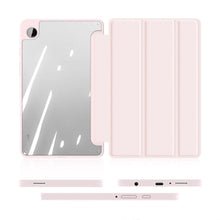 Заредете изображение във визуализатора на галерията – Dux Ducis Toby case with flip stand for Samsung Galaxy Tab A9 8.7'' - pink

