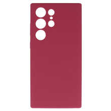 Заредете изображение във визуализатора на галерията – Silicone Lite Case for Samsung Galaxy S23 Ultra burgundy
