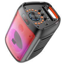 Заредете изображение във визуализатора на галерията – Borofone Portable Bluetooth Speaker BP10 Fireworks with microphone black
