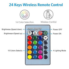 Заредете изображение във визуализатора на галерията – RGB Bulb LED 10W with remote control
