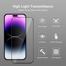 Заредете изображение във визуализатора на галерията – Tempered Glass Full Glue Easy-Stick Box for IPHONE X/XS BLACK
