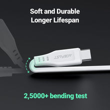 Заредете изображение във визуализатора на галерията – Acefast cable type c to lightning 8-pin mfi 3a pd30w c3-01 1,2m white
