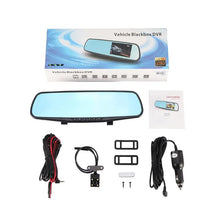 Заредете изображение във визуализатора на галерията – Car Dash Cam DVR-01 Mirror 4,0 inches + rear camera
