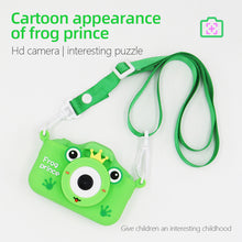 Заредете изображение във визуализатора на галерията – Digital camera for children C8 Frog green
