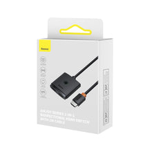 Заредете изображение във визуализатора на галерията – Baseus AirJoy 2in1 4K 60Hz bi-directional HDMI adapter with built-in 1m cable - black
