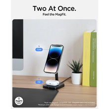 Заредете изображение във визуализатора на галерията – Spigen ArcField PF2100 Stand with MagSafe Charger - Black
