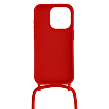 Заредете изображение във визуализатора на галерията – Strap Silicone Case for Iphone 13 Pro Max design 1 red
