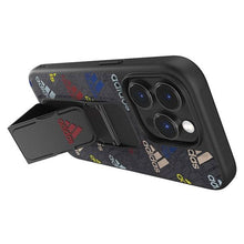 Заредете изображение във визуализатора на галерията – Adidas SP Grip Case iPhone 14 Pro black/black/coulourful 50251
