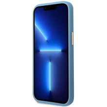 Заредете изображение във визуализатора на галерията – Guess GUHMP14LU4GPRB iPhone 14 Pro 6.1" blue/blue hard case 4G Logo Plate MagSafe
