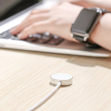 Заредете изображение във визуализатора на галерията – Joyroom S-IW001S inductive charger for Apple Watch with USB cable 1.2 m white
