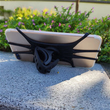 Заредете изображение във визуализатора на галерията – Swivel silicone bike holder - black

