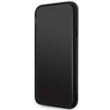 Заредете изображение във визуализатора на галерията – Original Pouch KARL LAGERFELD hardcase 3D Rubber Glitter Logo KLHCN613DMBKCK for Iphone 11/ Xr Black
