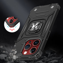 Заредете изображение във визуализатора на галерията – Wozinsky Ring Armor iPhone 15 Pro iPhone 15 Pro Ring Armor Case - Red
