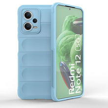 Заредете изображение във визуализатора на галерията – Magic Shield Case Cover for Xiaomi Redmi Note 12 5G / Poco X5 5G Flexible Armor Cover Light Blue
