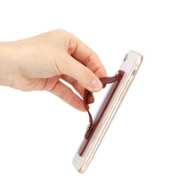 Заредете изображение във визуализатора на галерията – Self-adhesive finger holder with zipper - light blue
