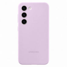Заредете изображение във визуализатора на галерията – Samsung Silicone Cover Case for Samsung Galaxy S23 Silicone Cover Lilac (EF-PS911TVEGWW)
