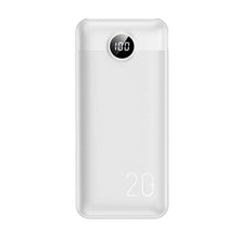 Заредете изображение във визуализатора на галерията – Power bank veger l20s - 20 000mah lcd quick charge pd20w white - TopMag
