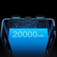 Заредете изображение във визуализатора на галерията – Joyroom powerbank 20000mAh Dazzling Series 22.5W black (QP195)

