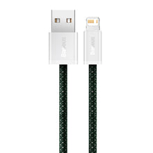 Заредете изображение във визуализатора на галерията – Baseus Dynamic 2 Series USB-A - Lightning 2.4A 480Mb/s cable 1m green
