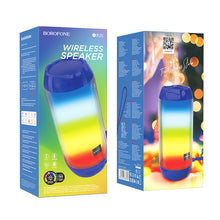 Заредете изображение във визуализатора на галерията – Borofone Portable Bluetooth Speaker BR25 Crazy Sound blue
