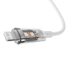 Заредете изображение във визуализатора на галерията – Baseus Explorer Series cable USB-C - Lightning 20W 2 m white (CATS010302)
