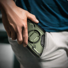 Заредете изображение във визуализатора на галерията – IBLSN Armorbox Mag Supcase case with MagSafe for Samsung Galaxy S24 - green
