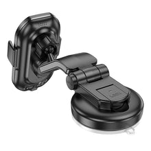 Заредете изображение във визуализатора на галерията – Borofone Car holder BH206 Rusher with induction charging to dashboard black
