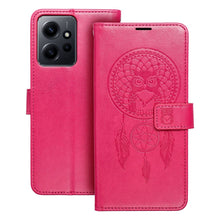 Заредете изображение във визуализатора на галерията – MEZZO Book case for XIAOMI Redmi NOTE 12 4G dreamcatcher magenta
