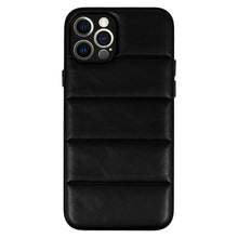 Заредете изображение във визуализатора на галерията – Leather 3D Case for Iphone 12 Pro design 2 black
