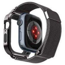 Заредете изображение във визуализатора на галерията – Spigen METAL FIT "PRO" Apple Watch 7 / 8 (45MM) GRAPHITE
