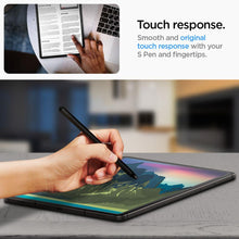 Заредете изображение във визуализатора на галерията – TEMPERED GLASS Spigen GLAS.TR "EZ FIT" GALAXY TAB S9 ULTRA 14.6 X910 / X916B CLEAR
