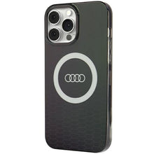 Заредете изображение във визуализатора на галерията – Audi IML Big Logo MagSafe case for iPhone 13 Pro / 13 - black
