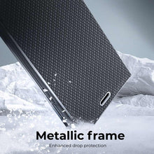 Заредете изображение във визуализатора на галерията – Forcell luna carbon тип книга за samsung a03 black - TopMag
