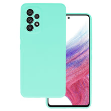 Заредете изображение във визуализатора на галерията – Silicone Lite Case for Samsung Galaxy A53 5G mint
