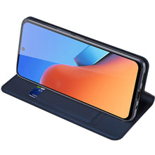 Заредете изображение във визуализатора на галерията – Dux Ducis Skin Pro eco-leather case for Xiaomi Poco M6 Pro/Redmi 12/Redmi 12R - blue
