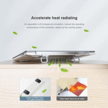 Заредете изображение във визуализатора на галерията – Nillkin Bolster laptop stand, stick-on base grey (2 pieces)
