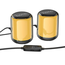 Заредете изображение във визуализатора на галерията – HOCO speaker bluetooth 2in1 Colorfull BS56 black
