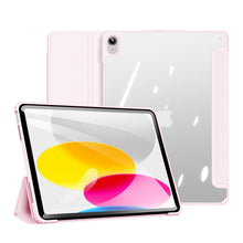 Заредете изображение във визуализатора на галерията – Dux Ducis Copa case for iPad 10.9'' 2022 (10 gen.) smart cover stand pink

