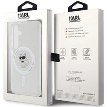 Заредете изображение във визуализатора на галерията – Karl Lagerfeld IML Choupette MagSafe case for Samsung Galaxy S24 - transparent
