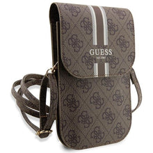 Заредете изображение във визуализатора на галерията – Guess Handbag GUWBP4RPSW brown/brown 4G Stripes
