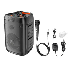 Заредете изображение във визуализатора на галерията – Borofone Portable Bluetooth Speaker BP10 Fireworks with microphone black
