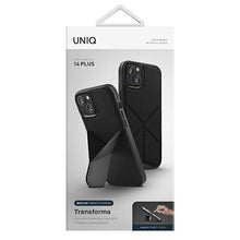 Заредете изображение във визуализатора на галерията – Uniq case Transforma iPhone 14 Plus 6.7" Magclick Charging black/ebony black
