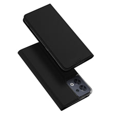 Заредете изображение във визуализатора на галерията – Dux Ducis Skin Pro case for Oppo Reno 8 flip cover card wallet stand black
